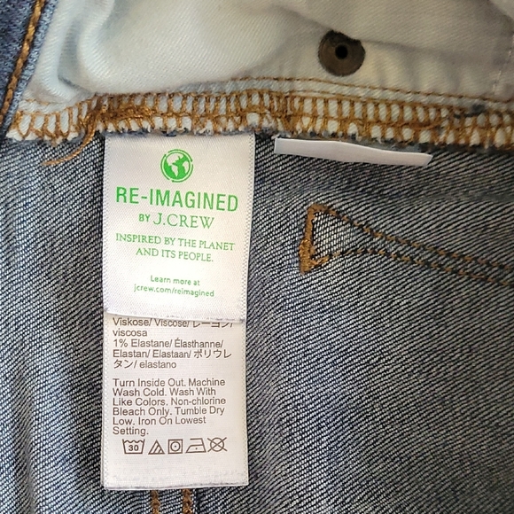 J. Crew Blue Skinny Jeans Classic Style - Picture 8 of 14